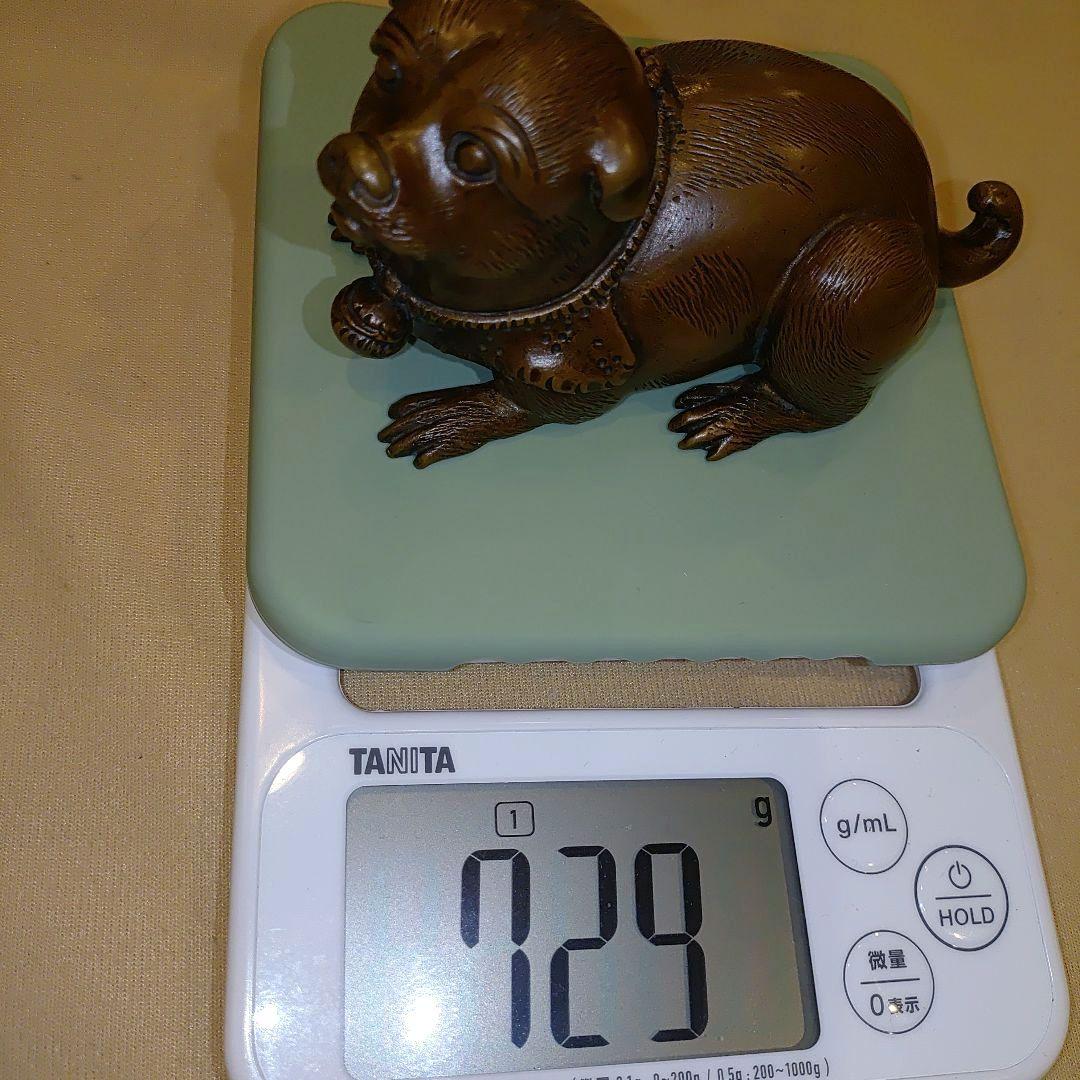 ブロンズ 犬の彫刻　犬の置物　芸術オブジェ