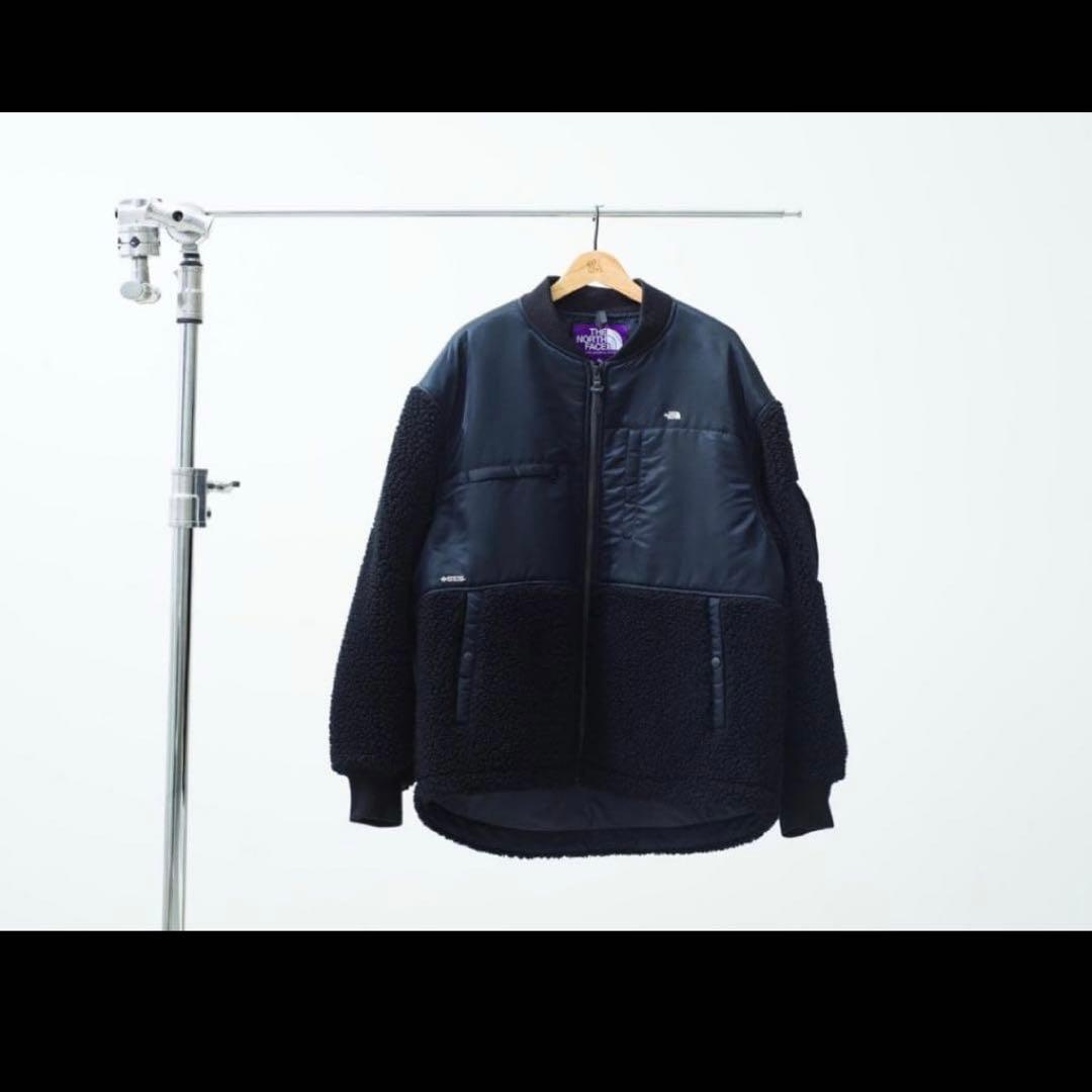 ノースフェイス パープルレーベル×RHC ウール ボア デナリ ジャケットS