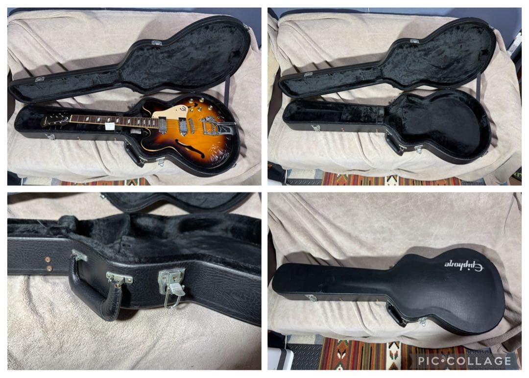 Epiphone エピフォン カジノ Casino ビグスピー　ハードケース付き