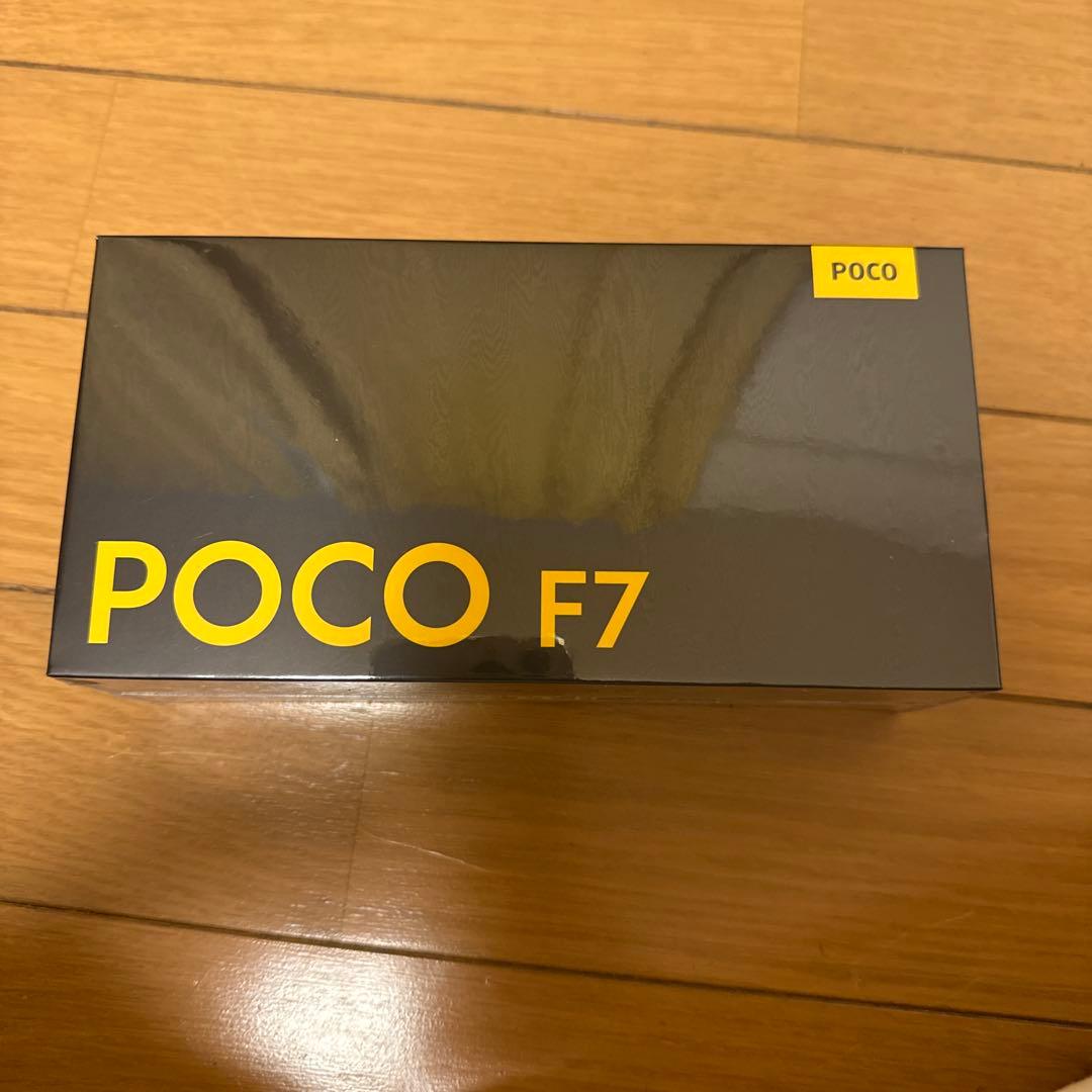 POCO F7 シルバー 12GB RAM 512GB ROM