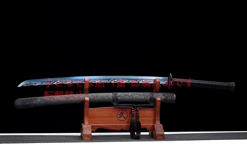 刺繍春刀冷炎  古兵器 武具 刀装具 日本刀 模造刀 春の刺繍を施した刀