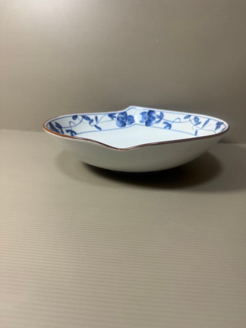 2112 其泉　桃型　花錦　鉢