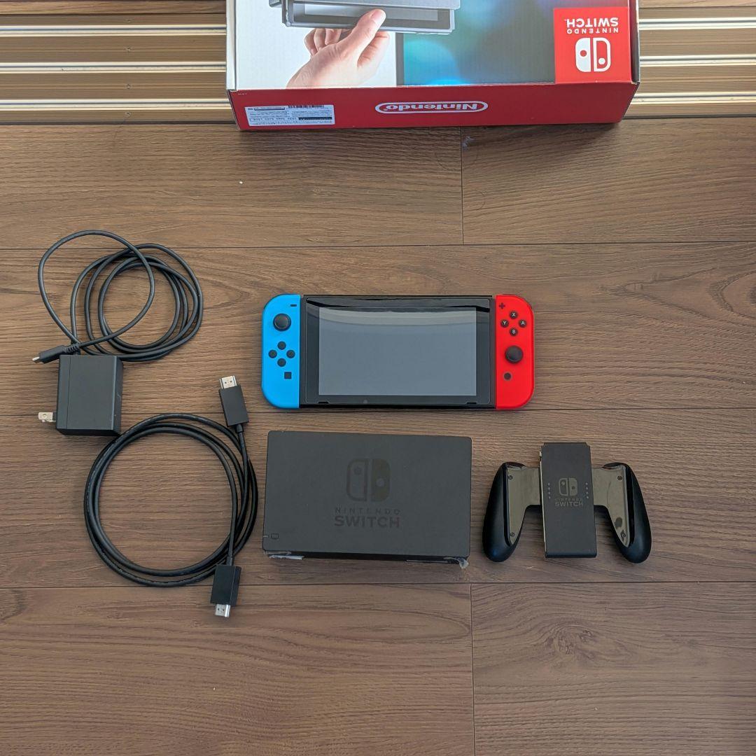 Nintendo Switch 本体 +SD128GB + LANケーブル変換