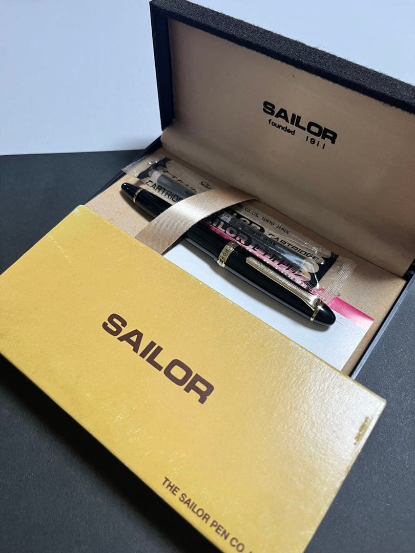 Sailor 21K 万年筆 カートリッジインク付き