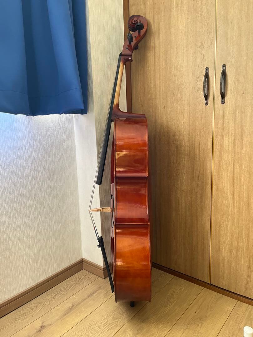 【チェロ】Carlo Giordano SC-100 ハードケース 弓2本セット