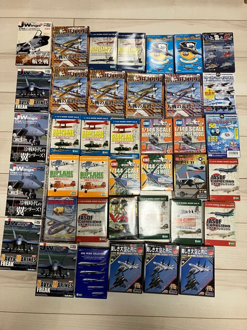 戦闘機・航空機模型コレクション 39点 まとめ売り
