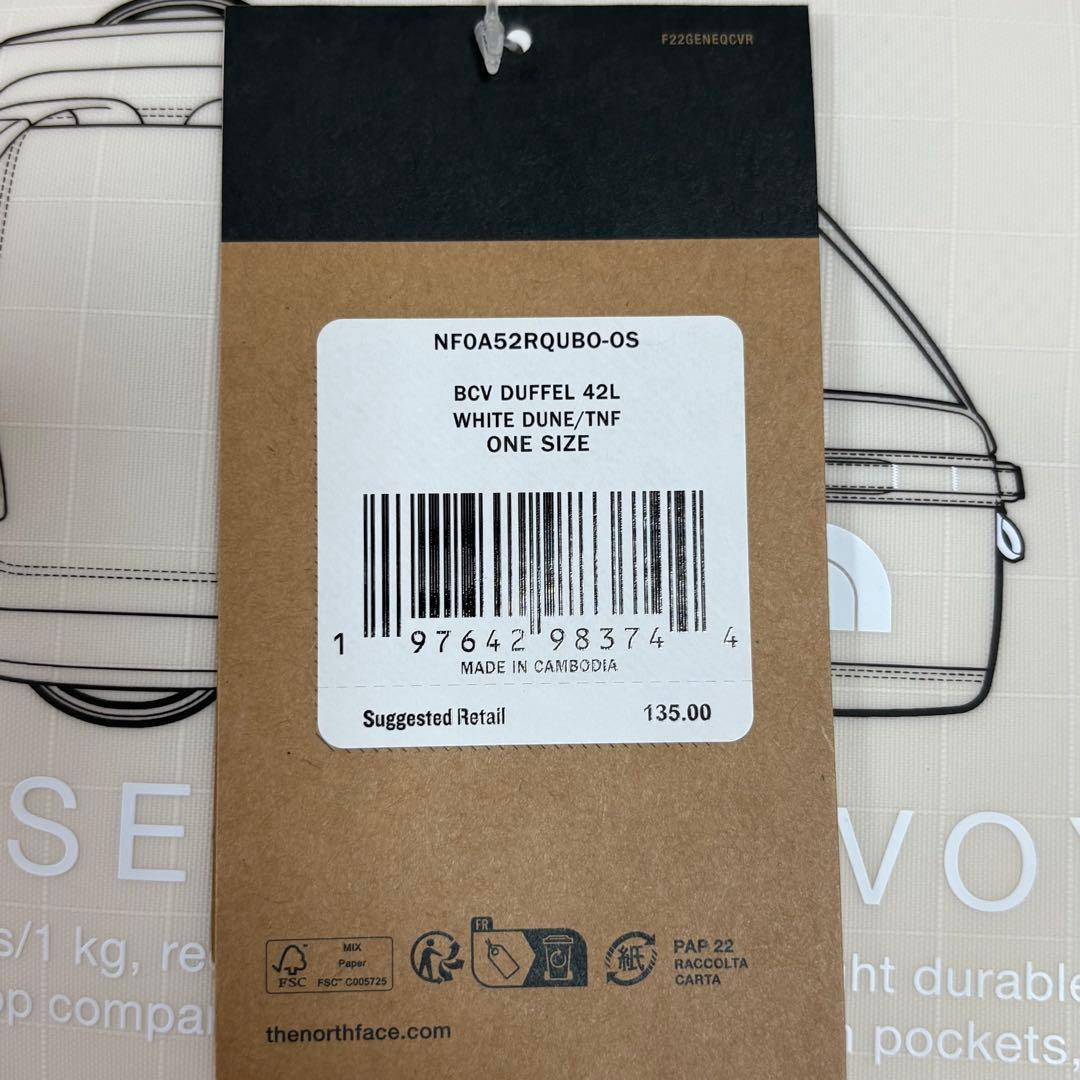 【新品・アメリカ購入】ザ ノース フェイスBASECAMP VOYAGER42L