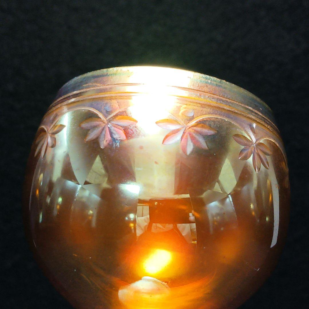 Y1081-10 ルイス・カムフォート・ティファニー作 ファブリルガラス グラス