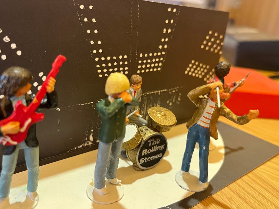 ザ・ローリングストーンズ　アンティークフィギュア エドサリバンショー