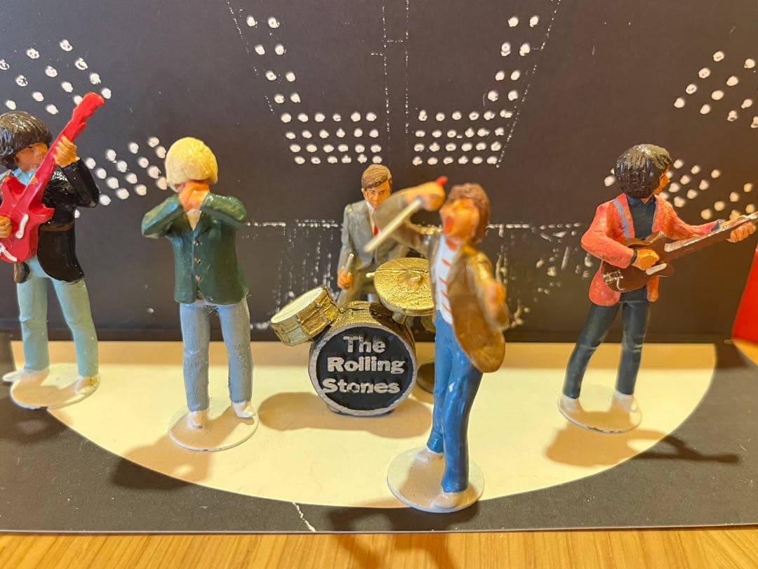 ザ・ローリングストーンズ　アンティークフィギュア エドサリバンショー