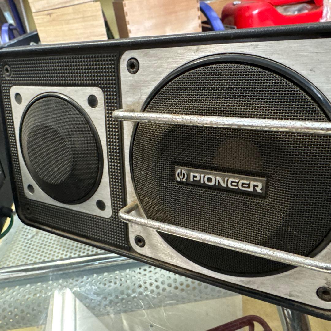 桃*郎様 当時物、パイオニア、TS-X6.スピーカー