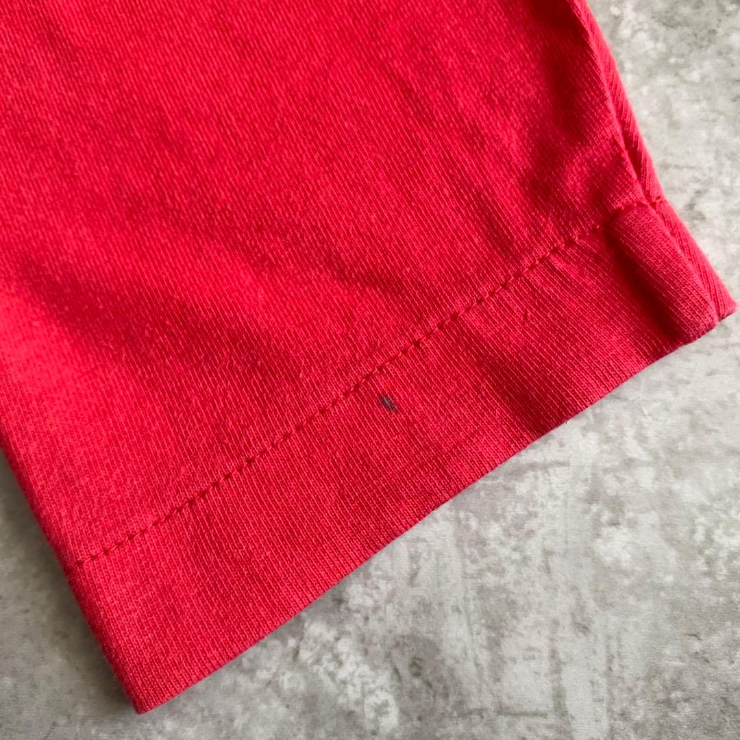 90s 00s ジャミロクワイ×リーバイス ラグラン Tシャツ 紺×赤 M