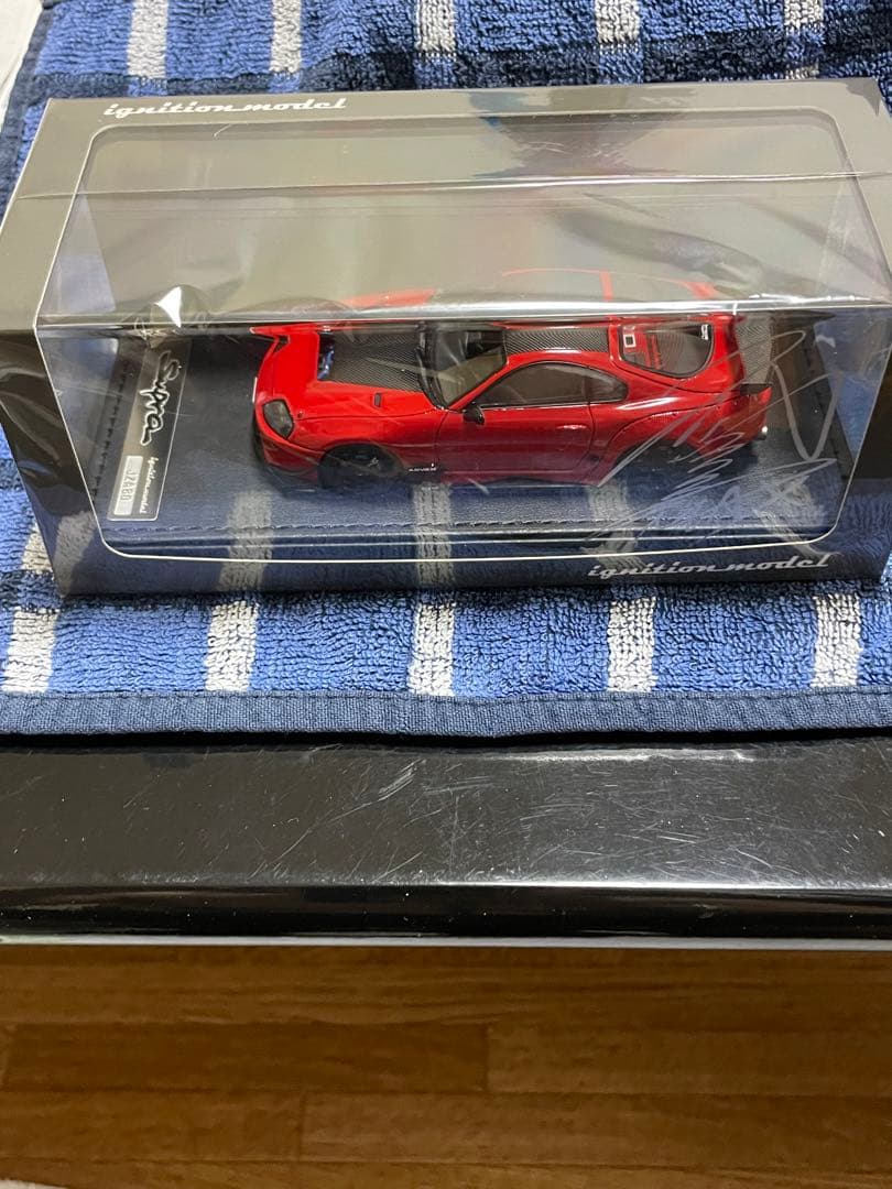 イグニッションモデル　織戸学　80 スープラ　サインプリント入り