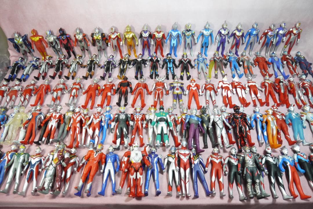 【専用】ウルトラヒーローシリーズ500　ウルトラマン　ソフビ　124体セット