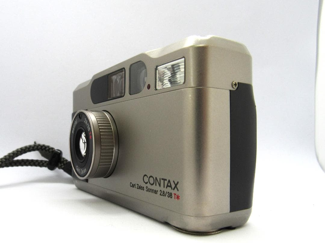 【動作品】CONTAX T2 コンタックス データバック付 フィルムカメラ
