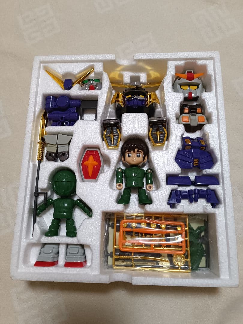 SDガンダム　ガンダムクロス　将頑駄無　シール未使用　完品