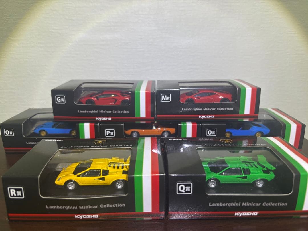 Kyosho ランボルギーニミニカーコレクション 7台セット