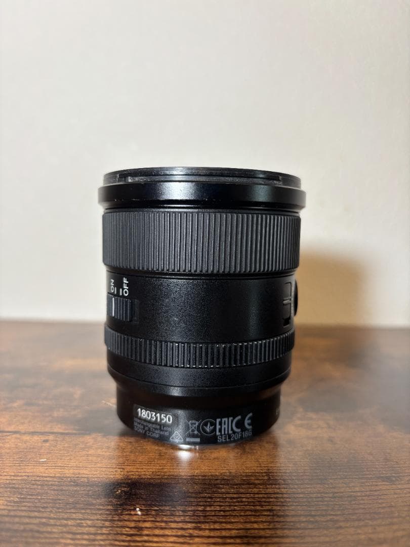 SONY FE 20mm F1.8 G ソニー単焦点レンズ