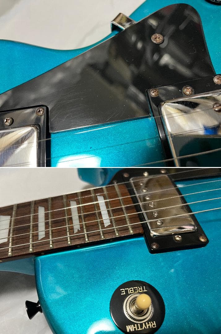 epiphone Les Paul Studio メタリックブルー