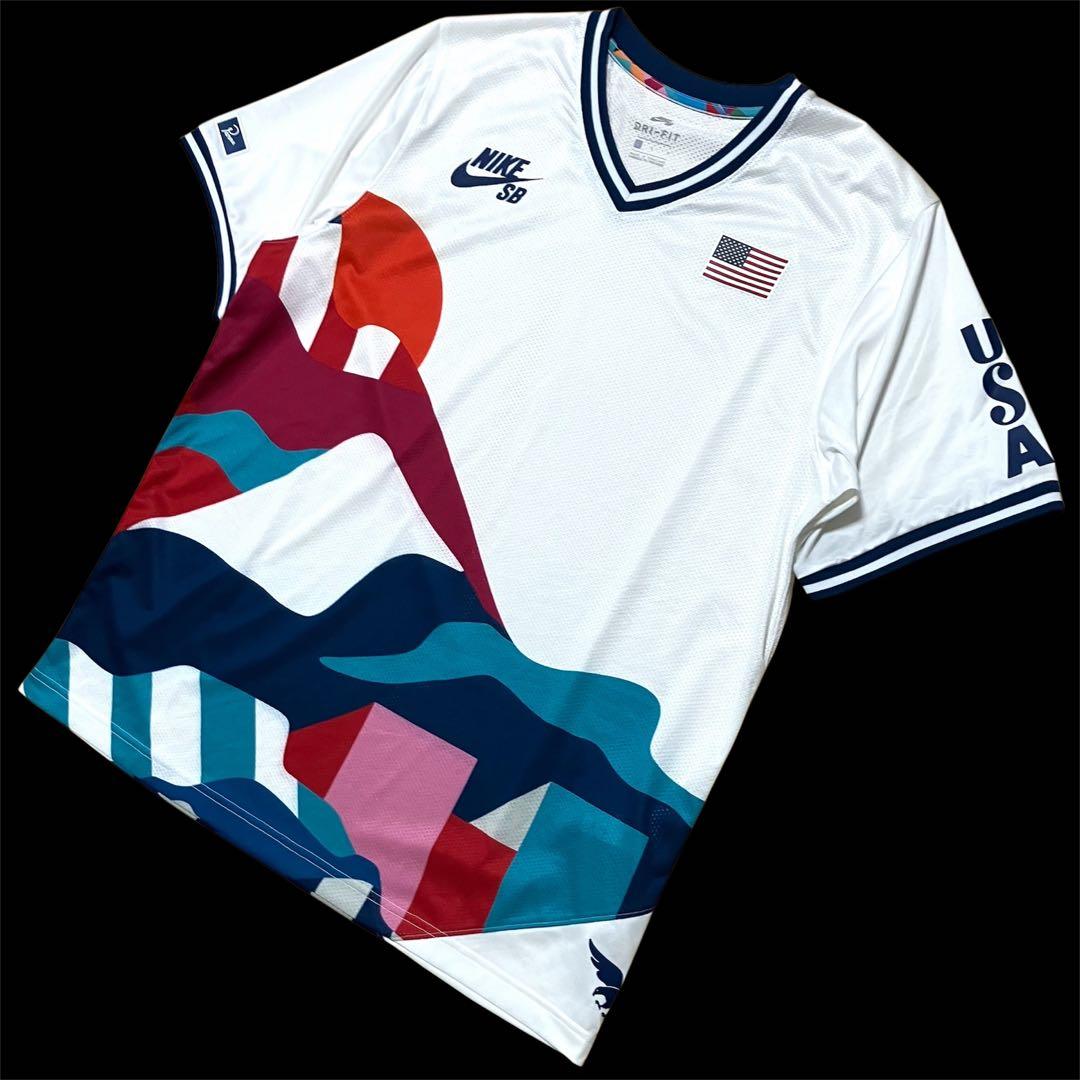 NIKE SB×Parra パラ 東京オリンピック USA代表 ジャージTシャツ
