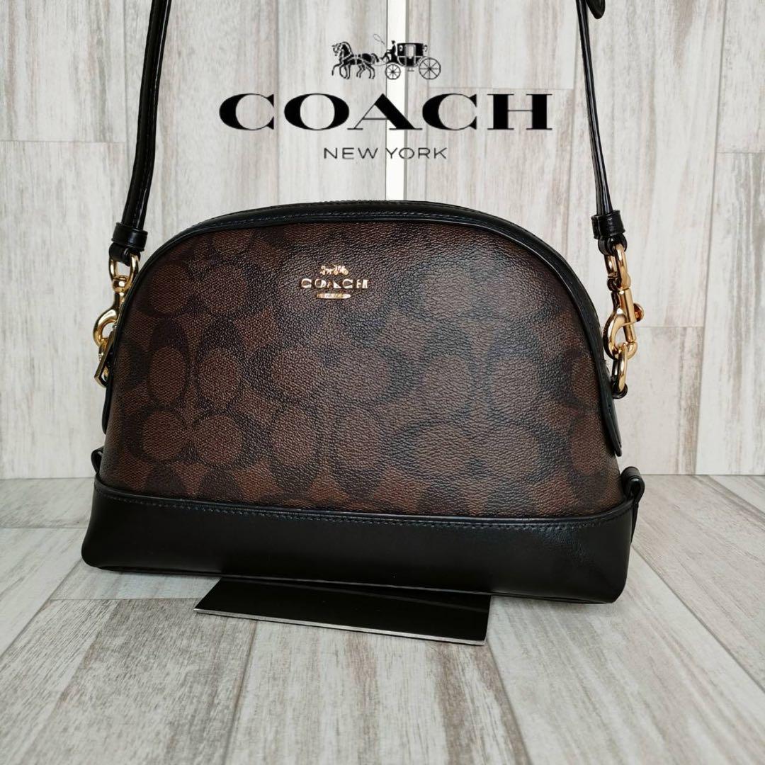 60 COACH コーチ　シグネチャー　ショルダーバッグ
