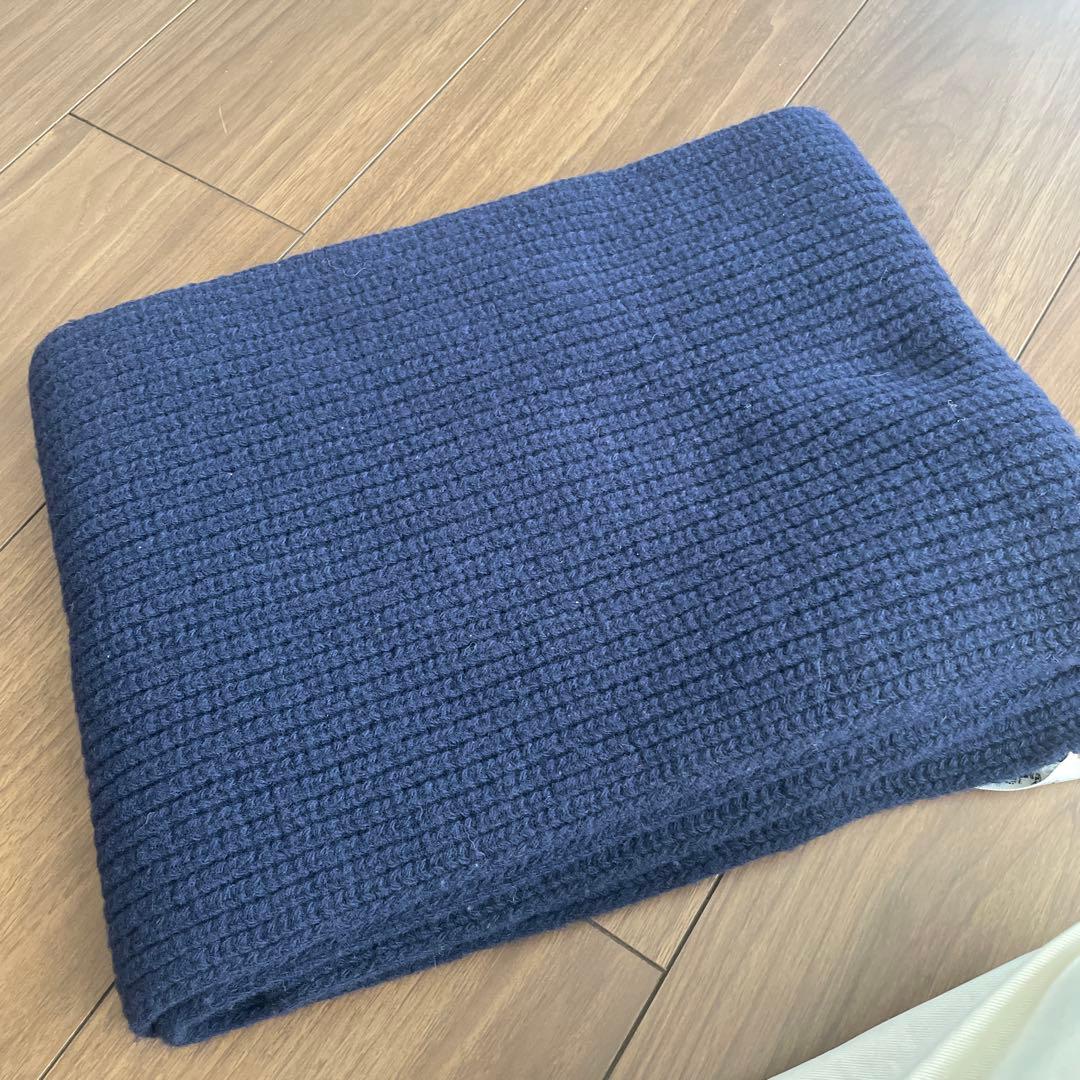 CELINE ネイビー マフラー