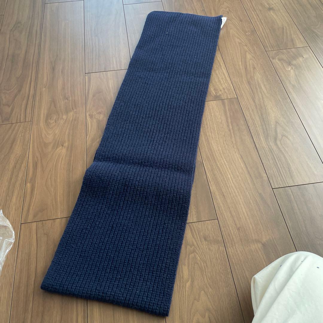 CELINE ネイビー マフラー