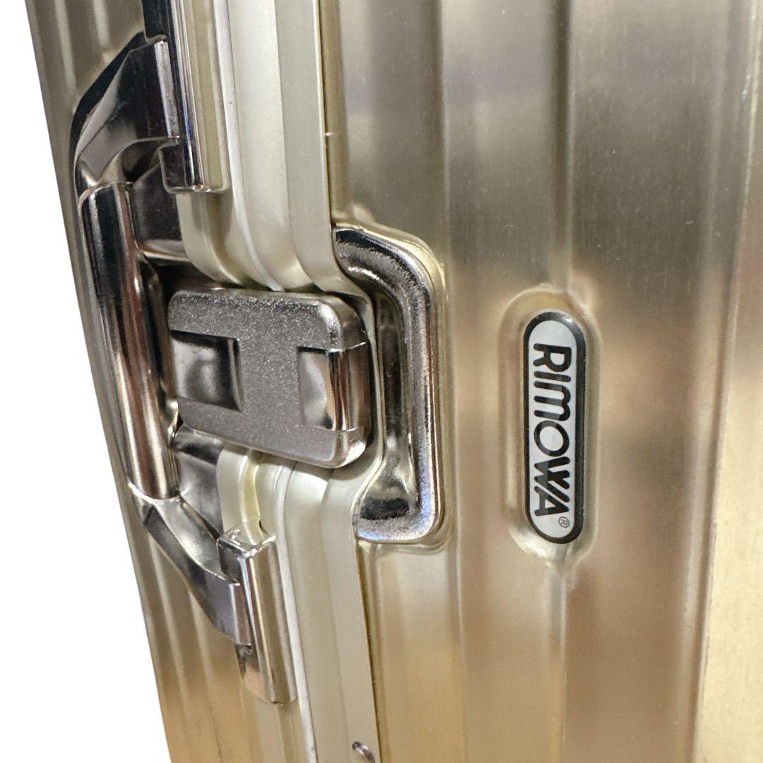 《極希少》リモワ TOPAS Titanium 77L GOLD TSA