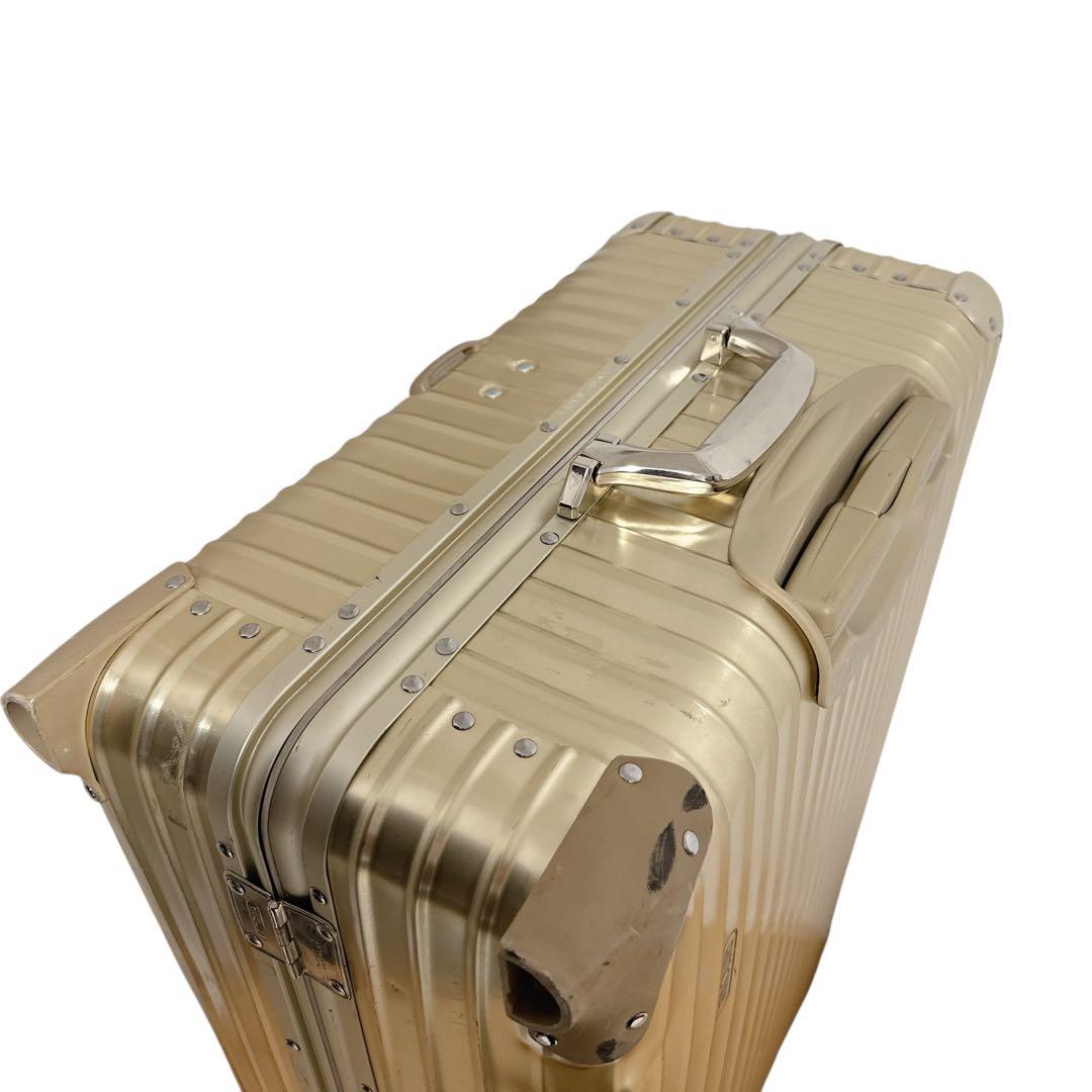 《極希少》リモワ TOPAS Titanium 77L GOLD TSA