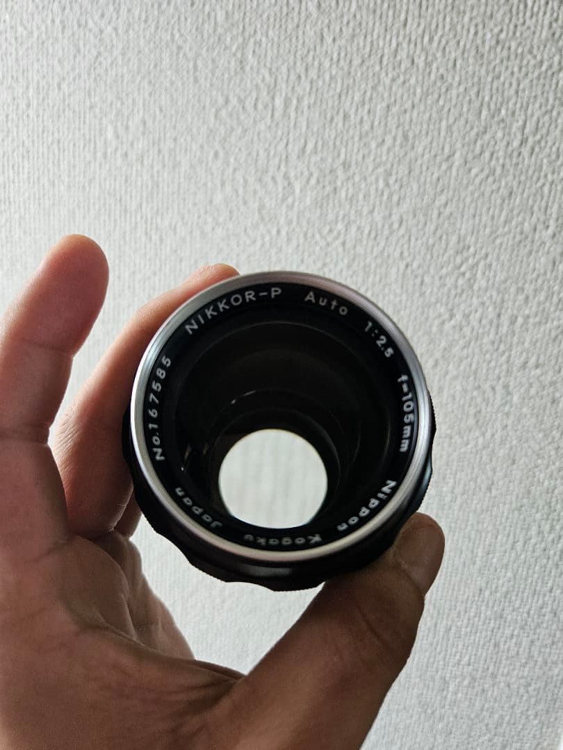 NIKKOR-P Auto 105mm f/2.5 単焦点レンズ