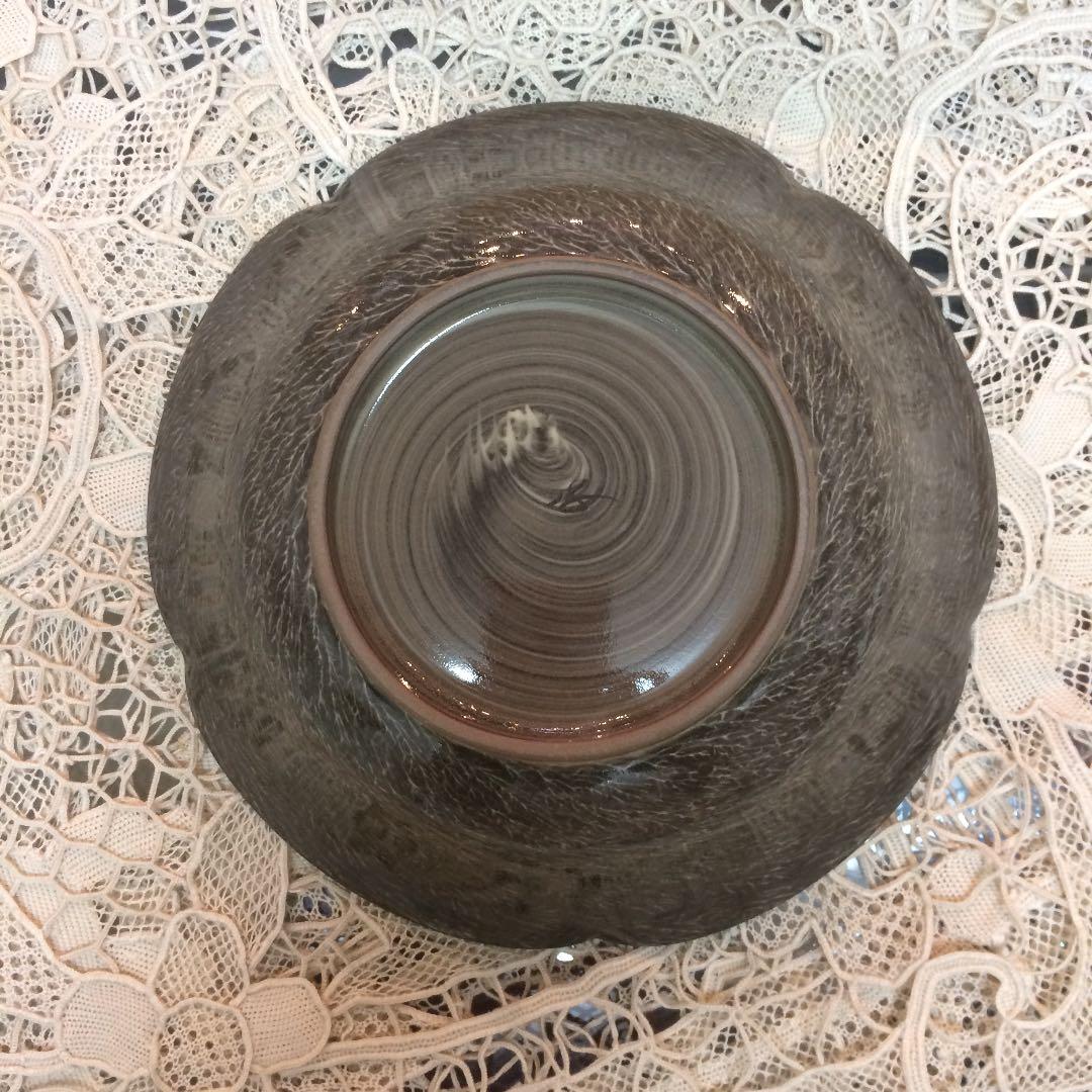 現川焼 13代 横石臥牛 作 菓子鉢 飾り鉢　臥牛窯