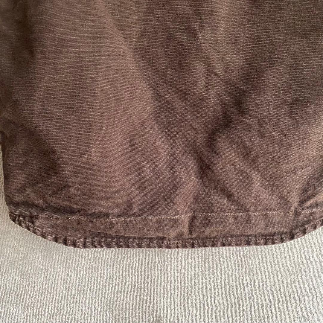 Carhartt ダックベスト 裏ボア メキシコ製 M ブラウン