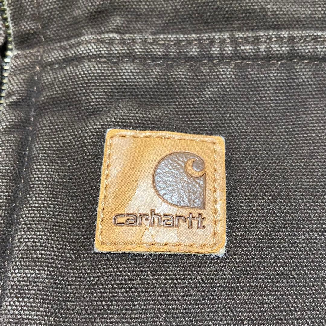 Carhartt ダックベスト 裏ボア メキシコ製 M ブラウン
