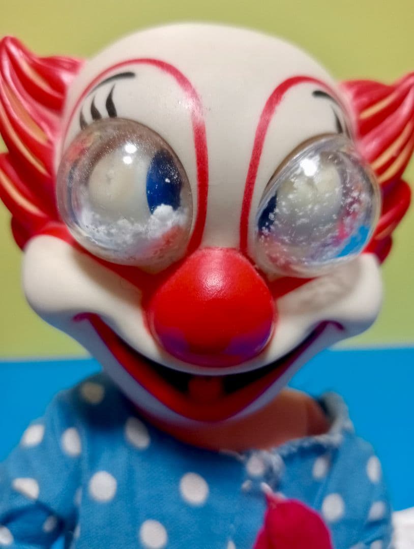 レア 1960s 米国 ボゾヴィンテージドールBOZO THE CLOWN×２体