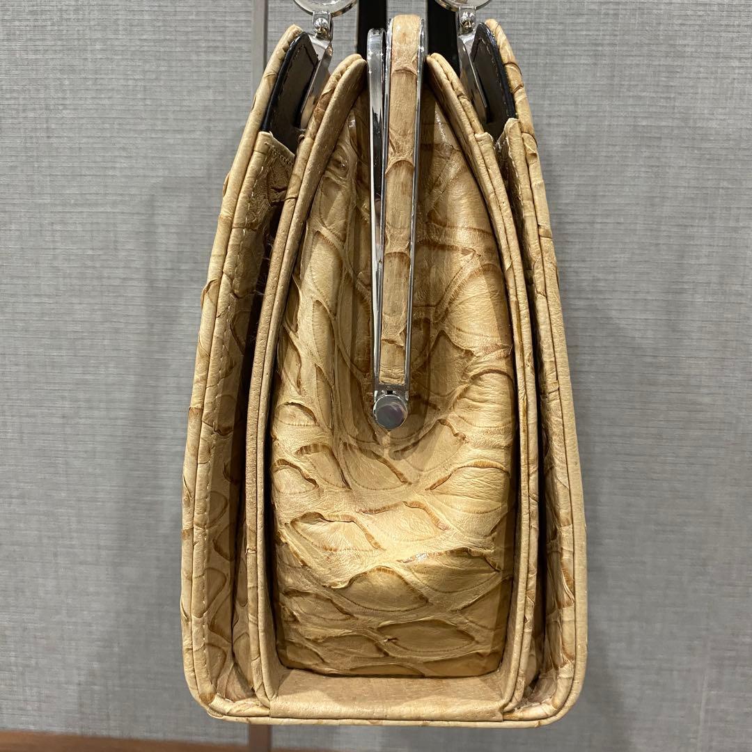 和装用バッグ クリーム色