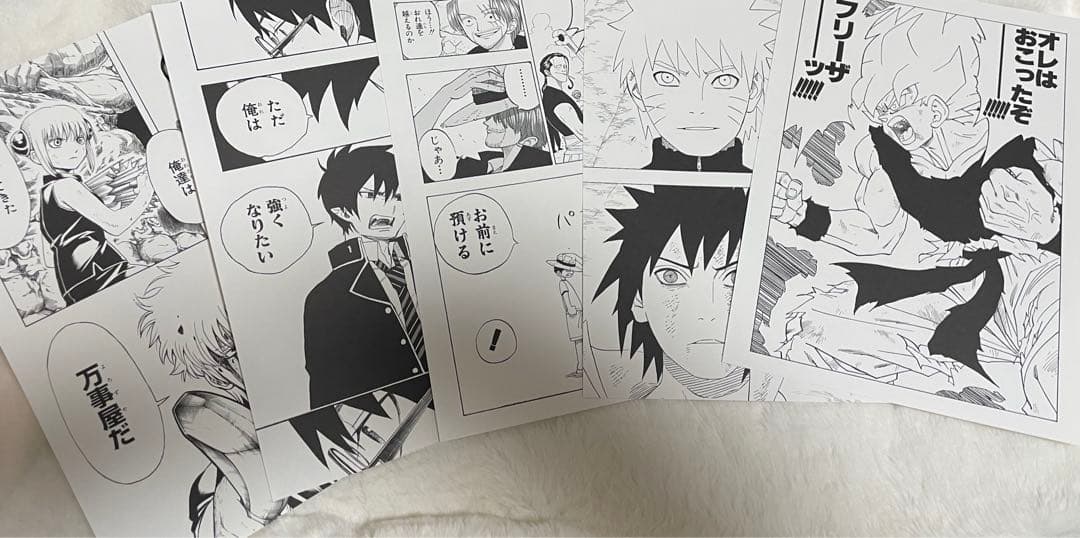 ジャンプ流! 登場作家セレクション 複製原稿　セット