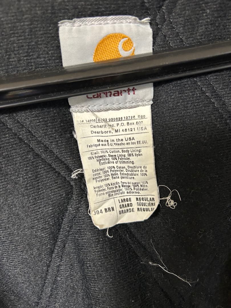 ゆ*ー様 【ゴールデンサイズ】Carhartt アクティブジャケット J04
