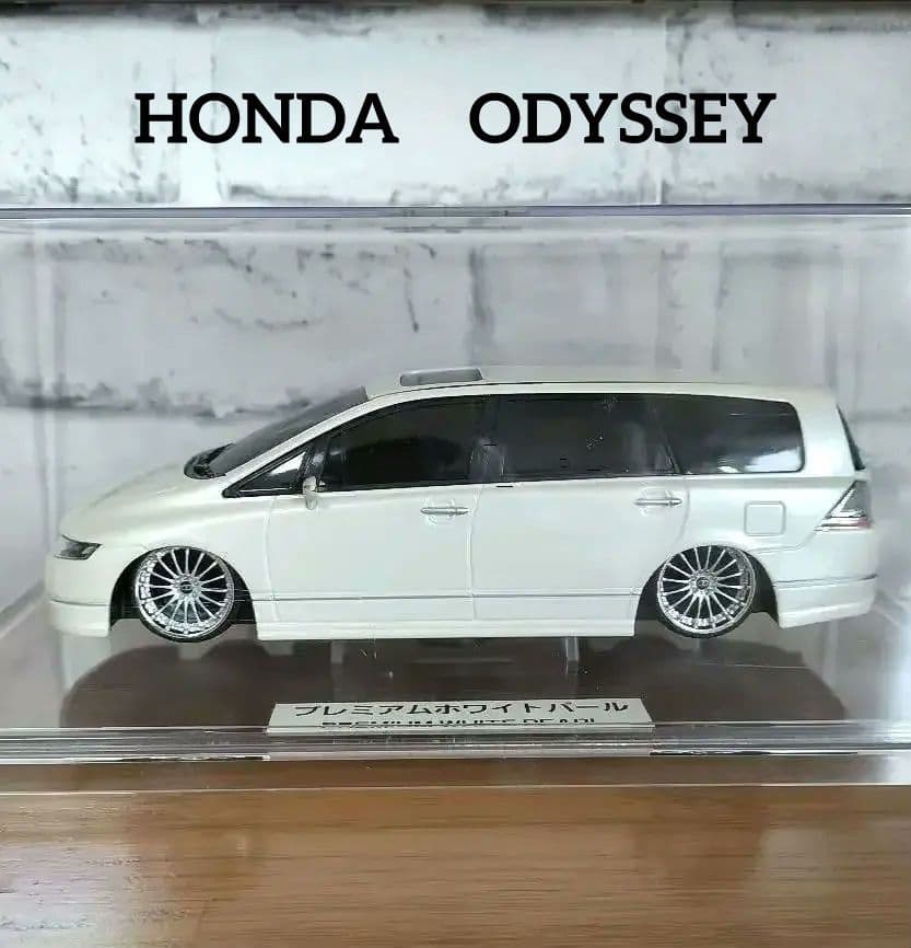 ホンダ　オデッセイ　RB1　カラーサンプル　1/24　HONDA　模型　車高短