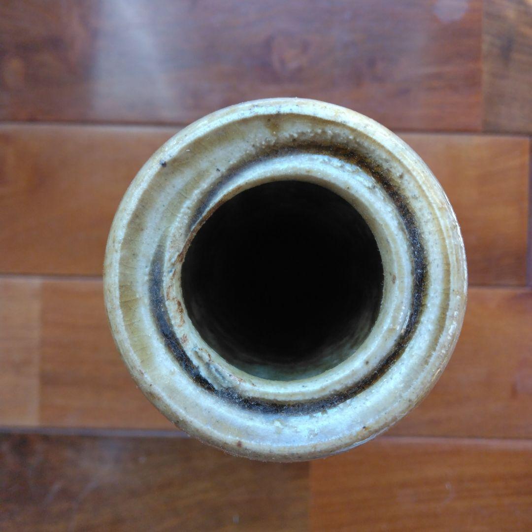 陶芸作品 緑釉の壺