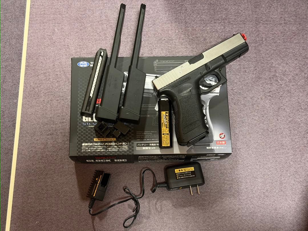 m*d様 【美品】東京マルイ GLOCK18C 電動ハンドガン シルバースライド