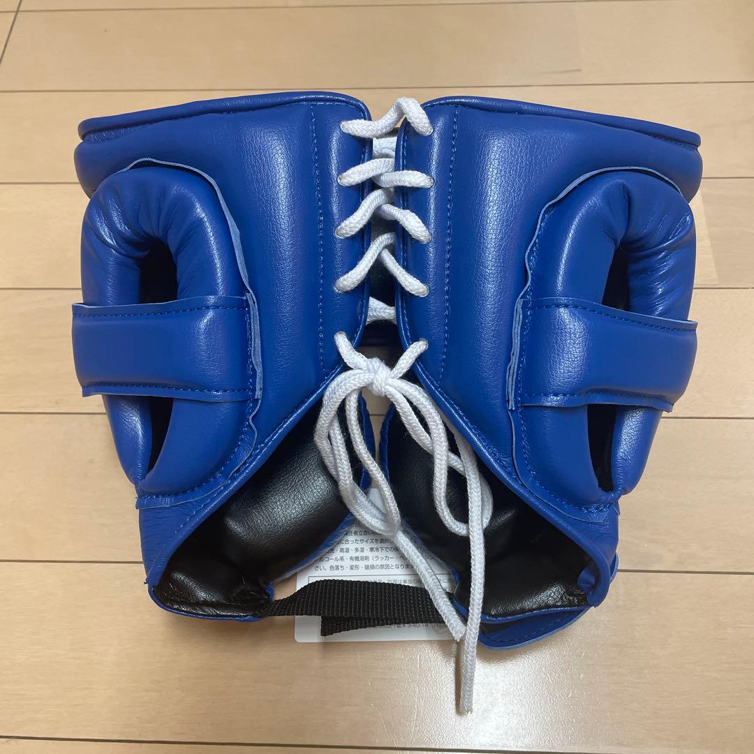 新品未使用 ウイニング ヘッドギア ブルー Lサイズ FG-2900