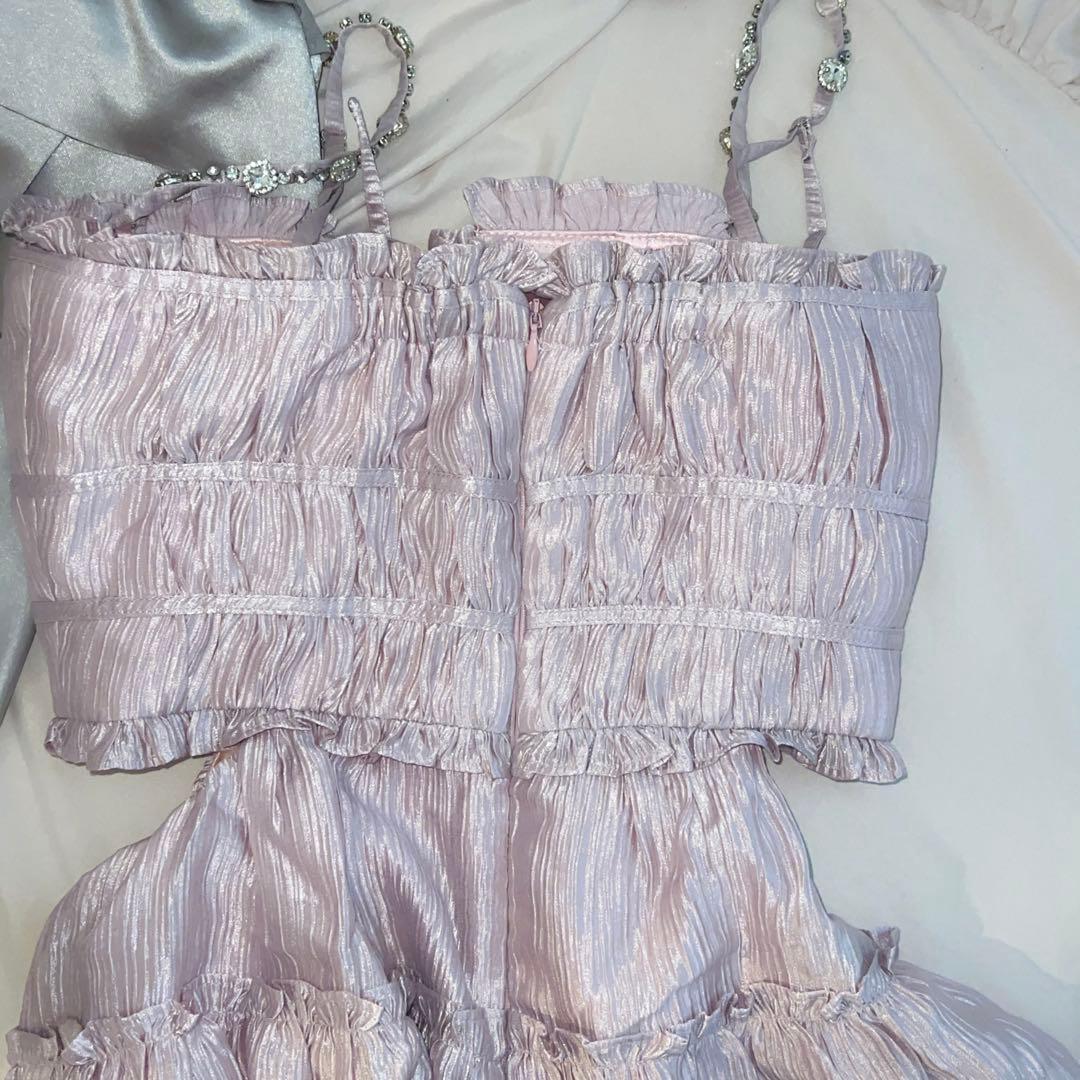 き*り様 【完売品】ROBE de FLEURS ローブドフルール ピンクドレス