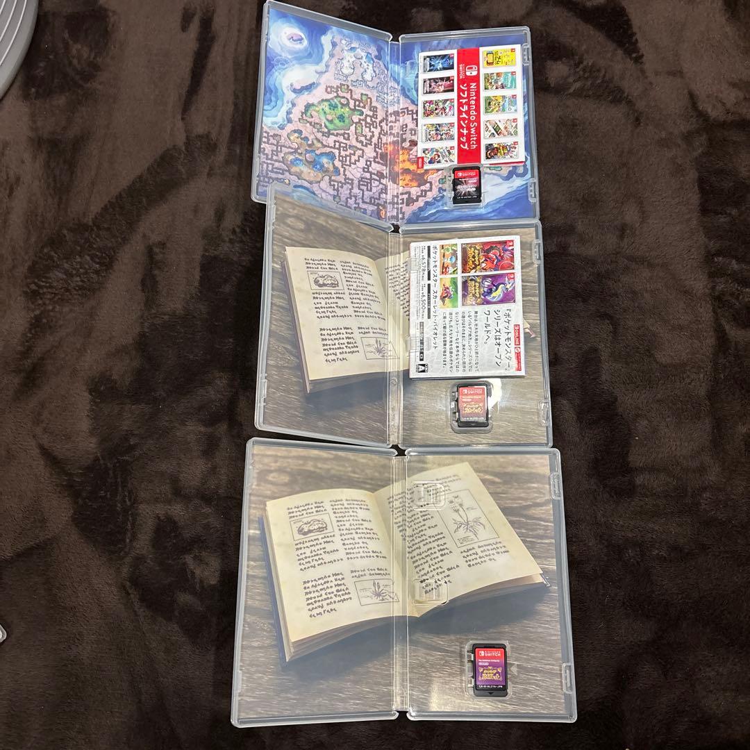 【4本セット】Switch バイオレット　スカーレット　シールドソフトのみ＋1種