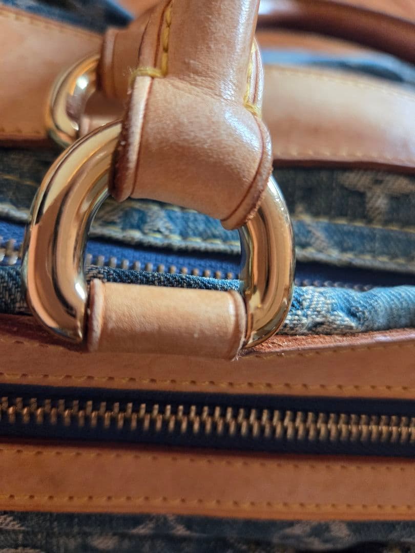 LOUIS VUITTON ルイヴィトン ネオスピーディ モノグラムデニムバッグ