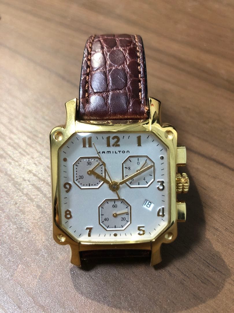 HAMILTON ロイド クォーツ ゴールド 6318