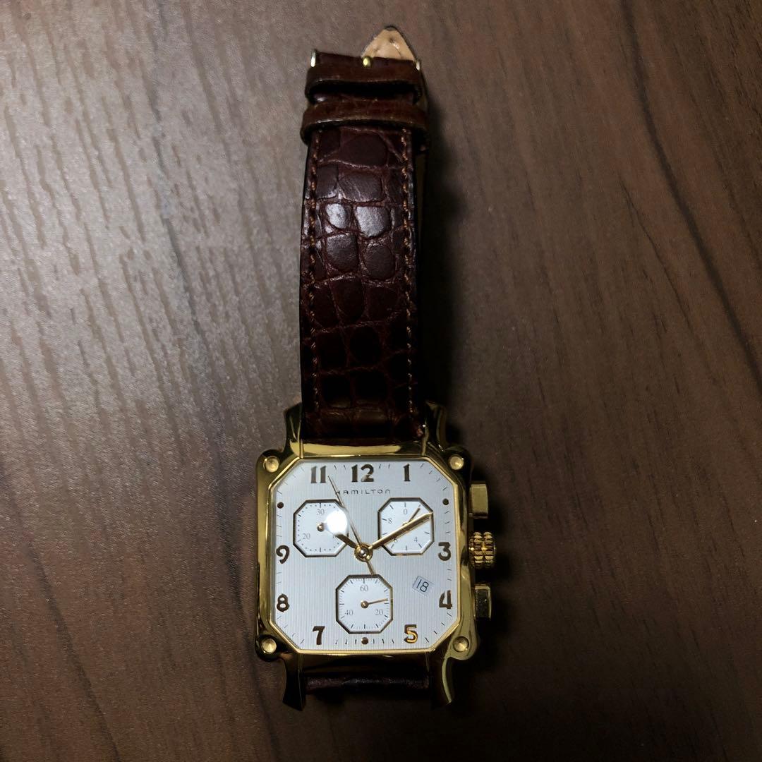 HAMILTON ロイド クォーツ ゴールド 6318