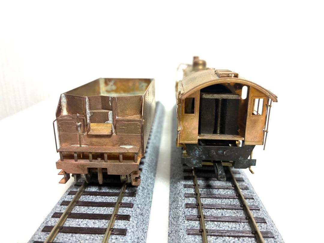 HOゲージ C53 蒸気機関車　未塗装完成品