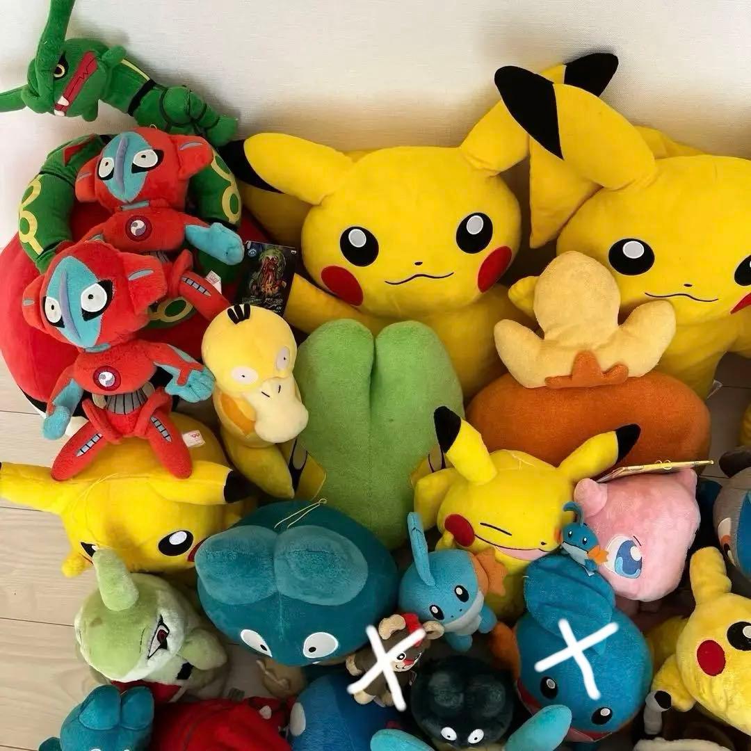 ポケモンぬいぐるみなど70個程まとめ売り