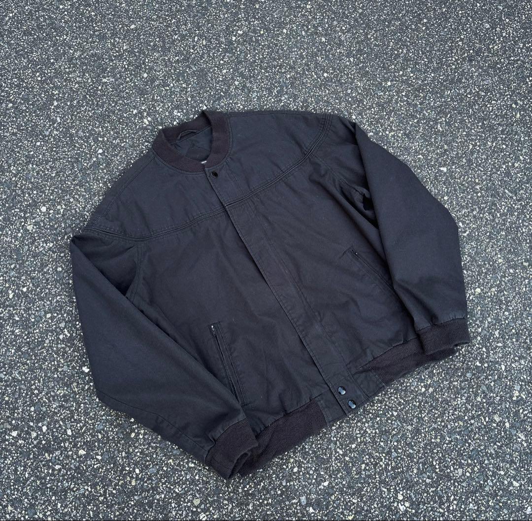 90s00s ダービージャケット ブラック短丈 ダービーオブサンフランシスコ希少