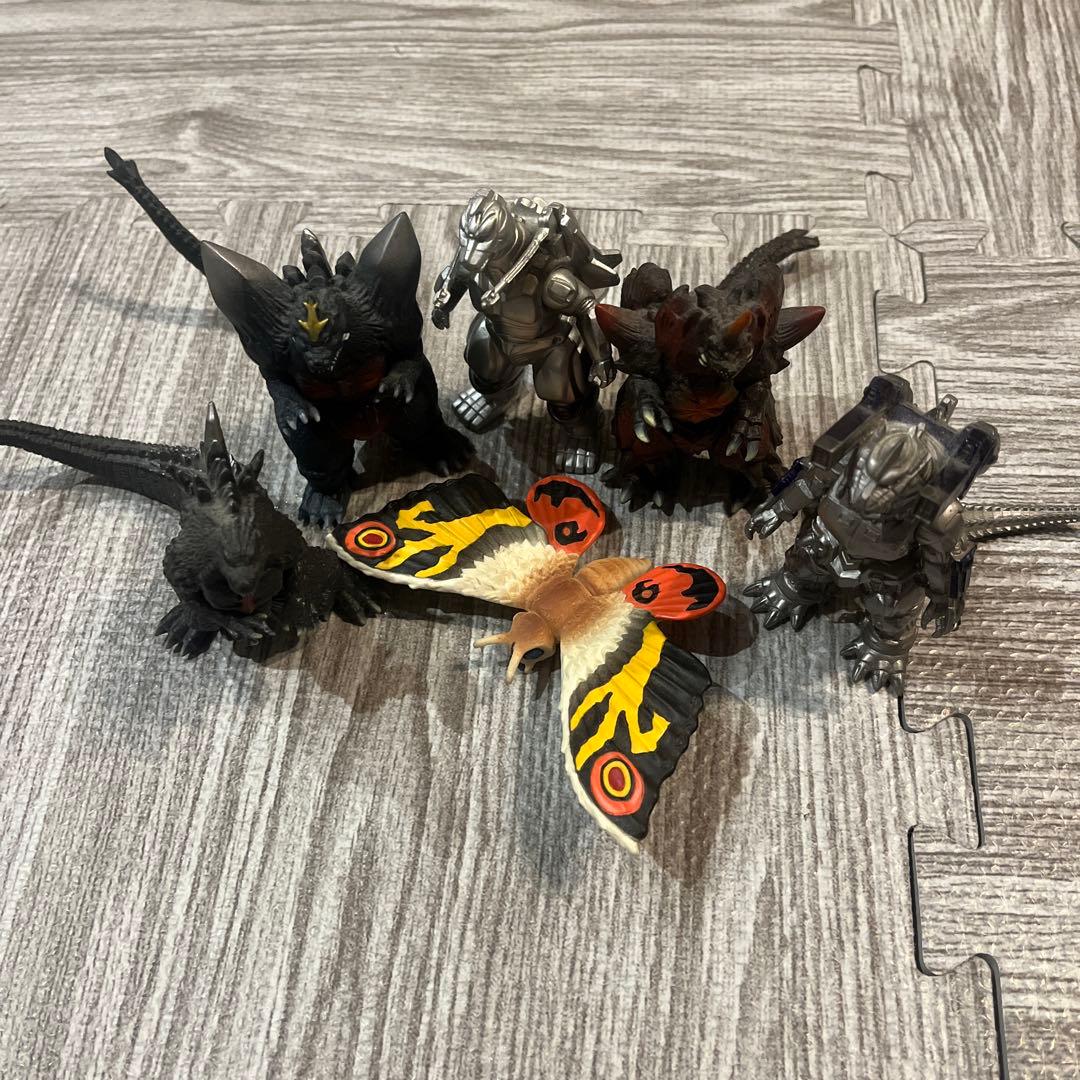 【コンプリート】HG ゴジラ ソフビ 6体セット モスラ メカゴジラ